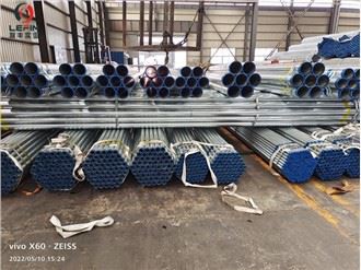 BS1387 Gewinde verzinktes Stahlrohr